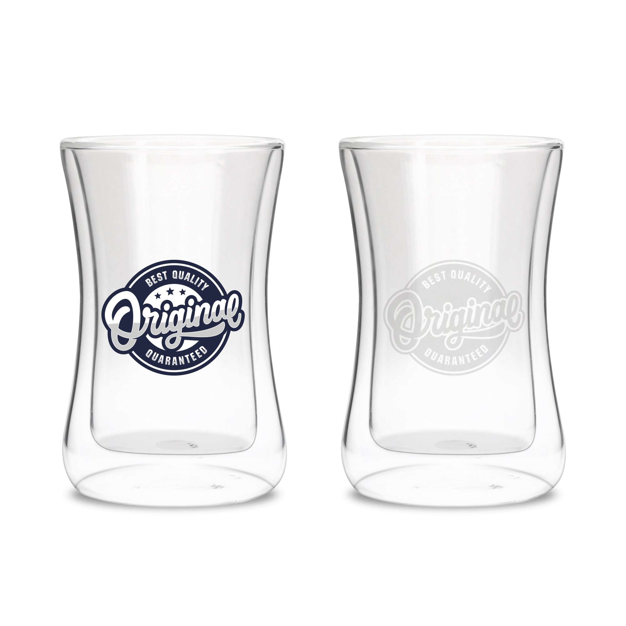 Waistline Double Wall Glass