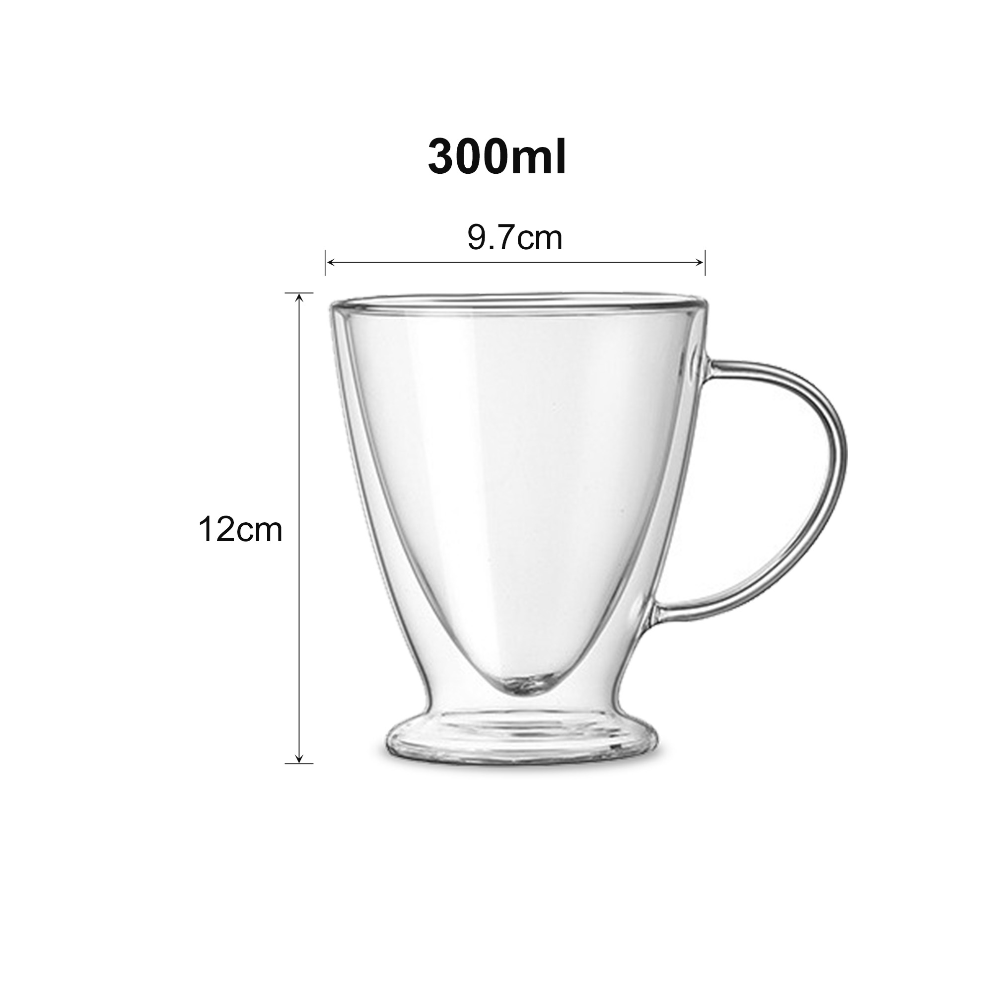V-Shaped Double Wall Mug - Image 3