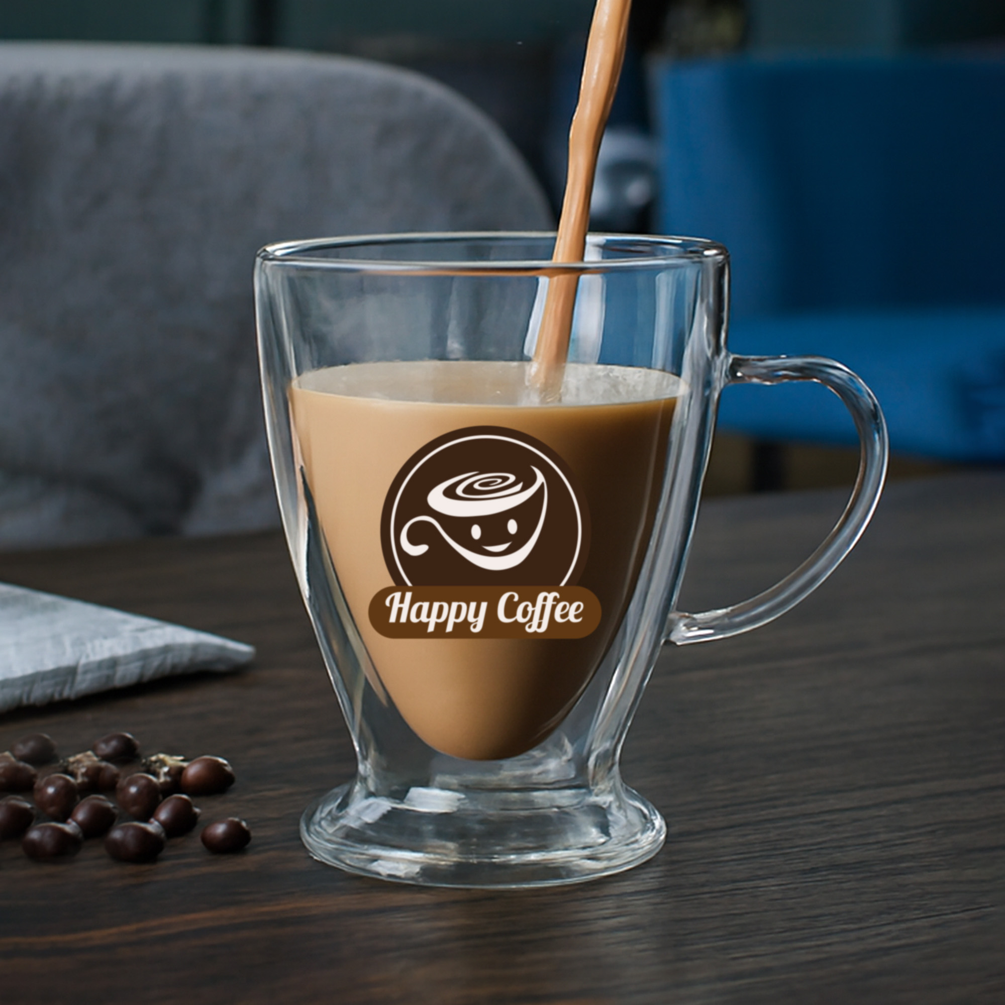 V-Shaped Double Wall Mug - Image 7