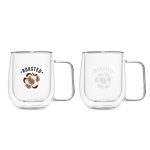 Barrel-Shaped Double Wall Mug