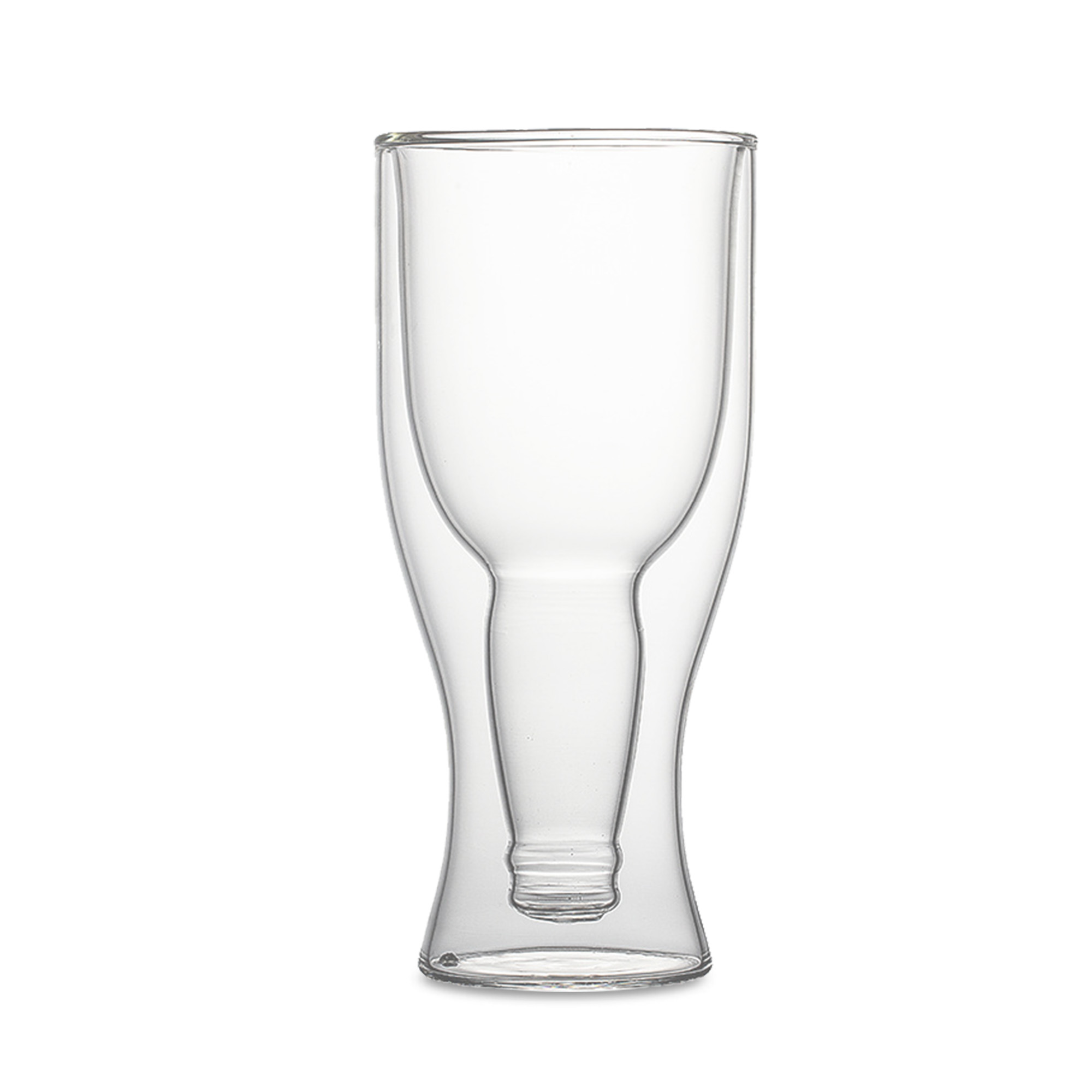 Beer Bottle Double Wall Glass - Image 2
