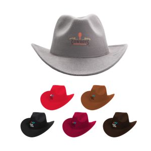 Classic Felt Fedora Cowboy Hat