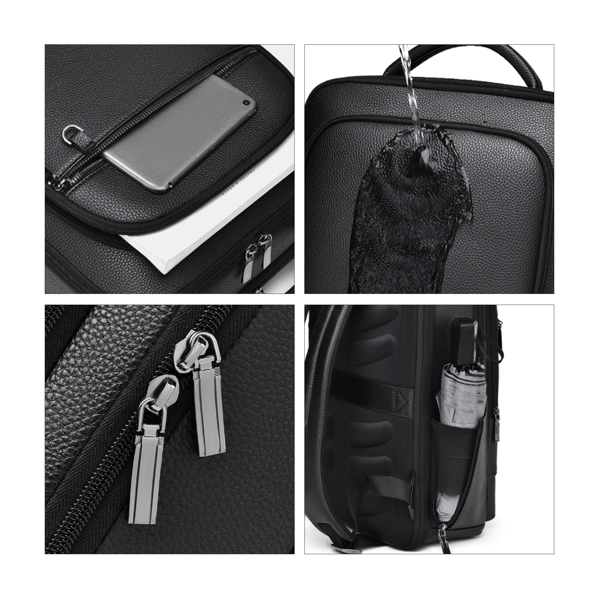 Polyurethane Laptop Backpack - Image 5