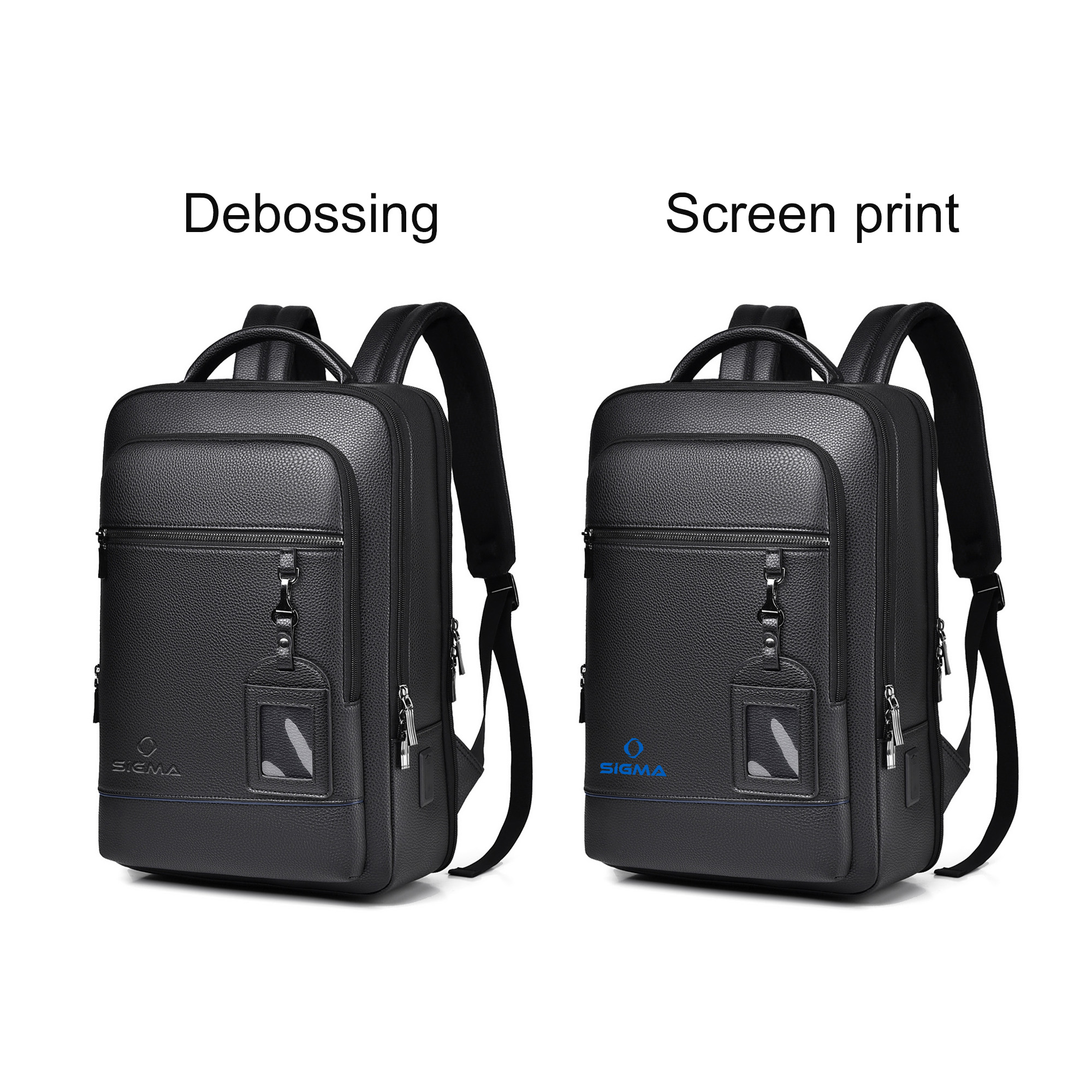 Polyurethane Laptop Backpack - Image 4
