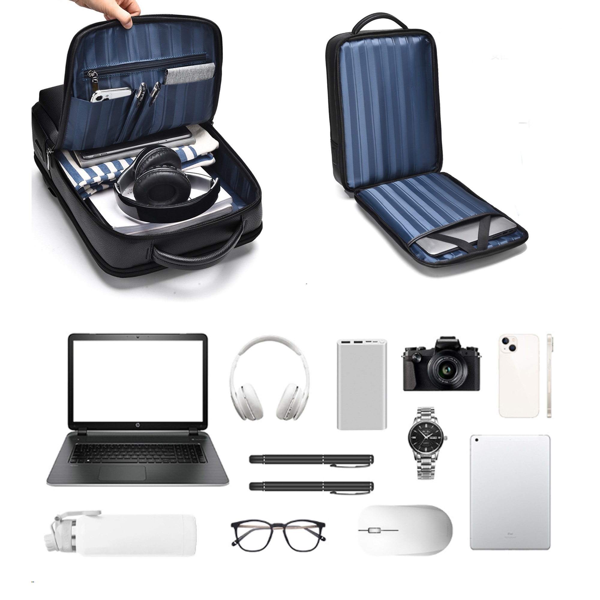 Polyurethane Laptop Backpack - Image 7