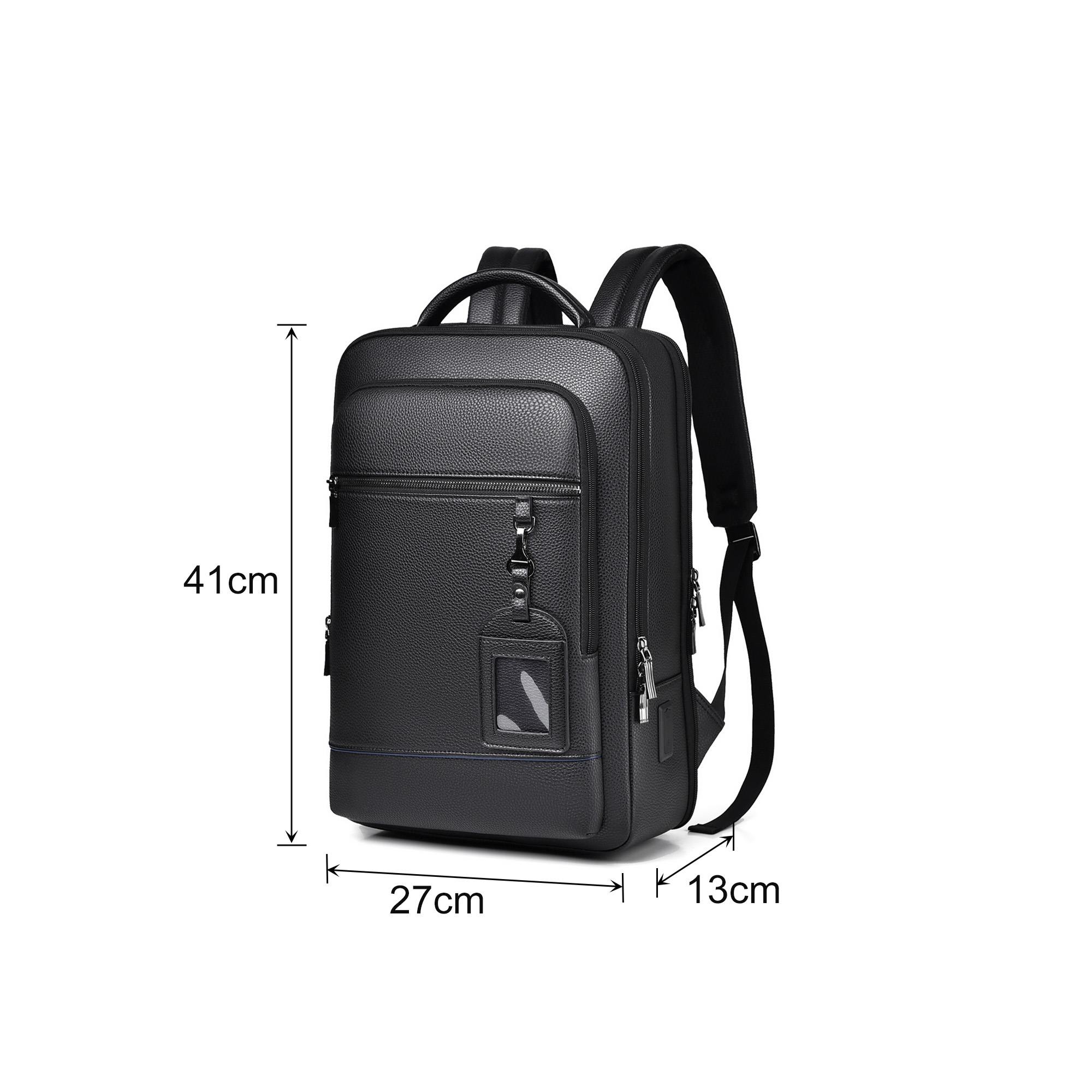 Polyurethane Laptop Backpack - Image 3