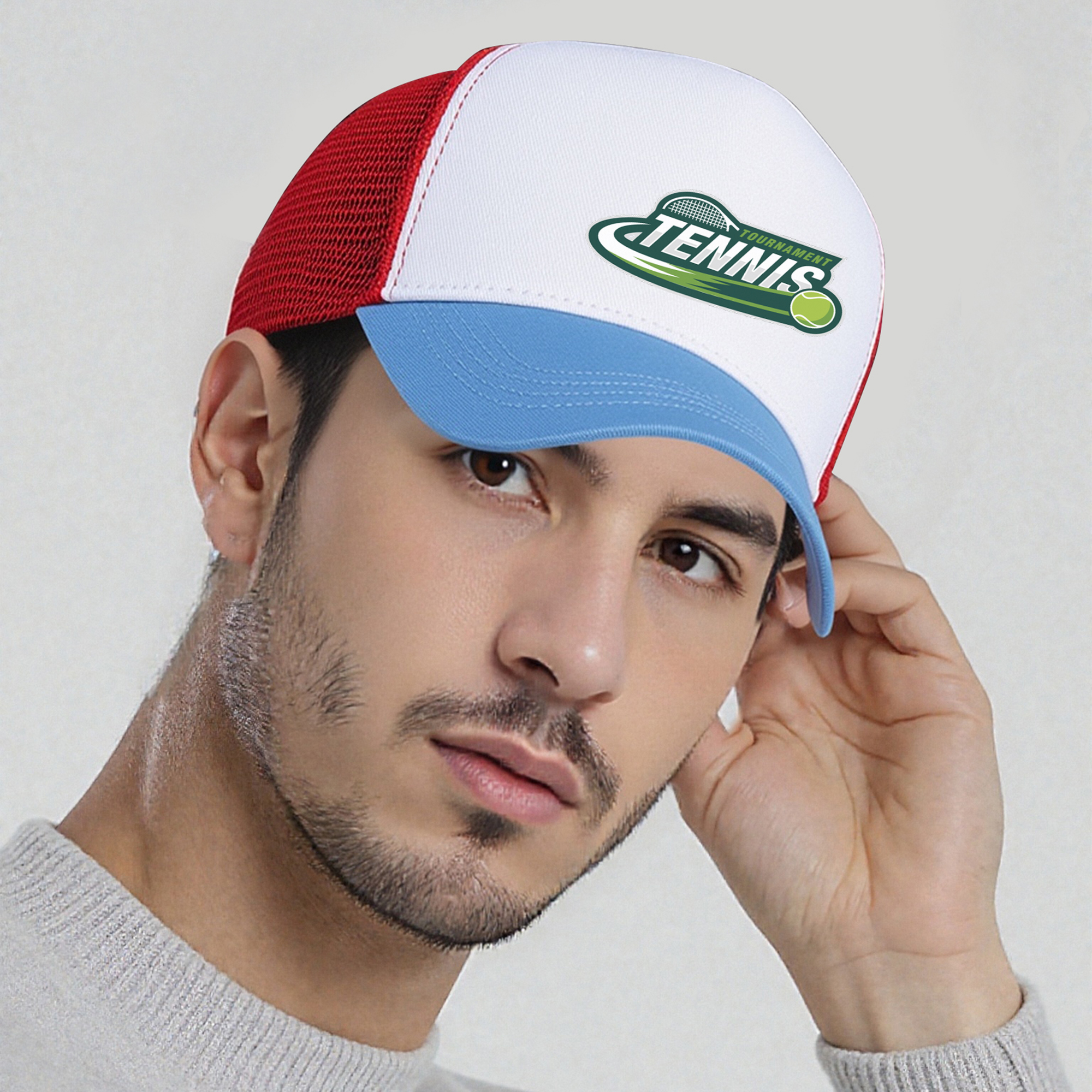 5 Panel Fashion Mesh Hat - Image 17