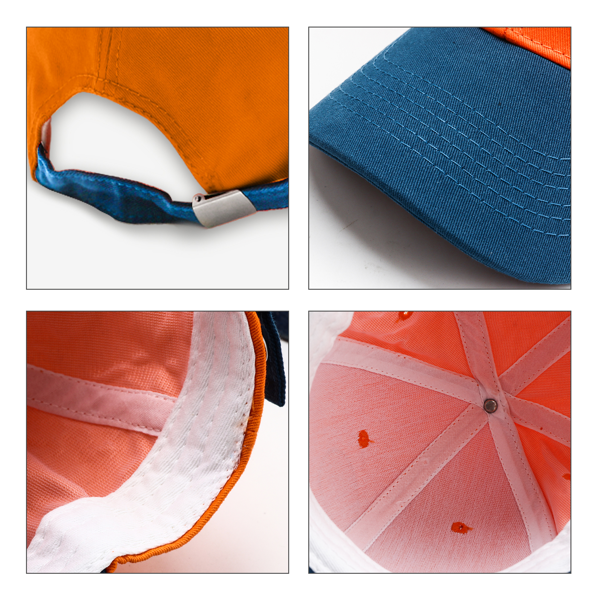 6 Panel Adjustable Baseball Cap - Image 14