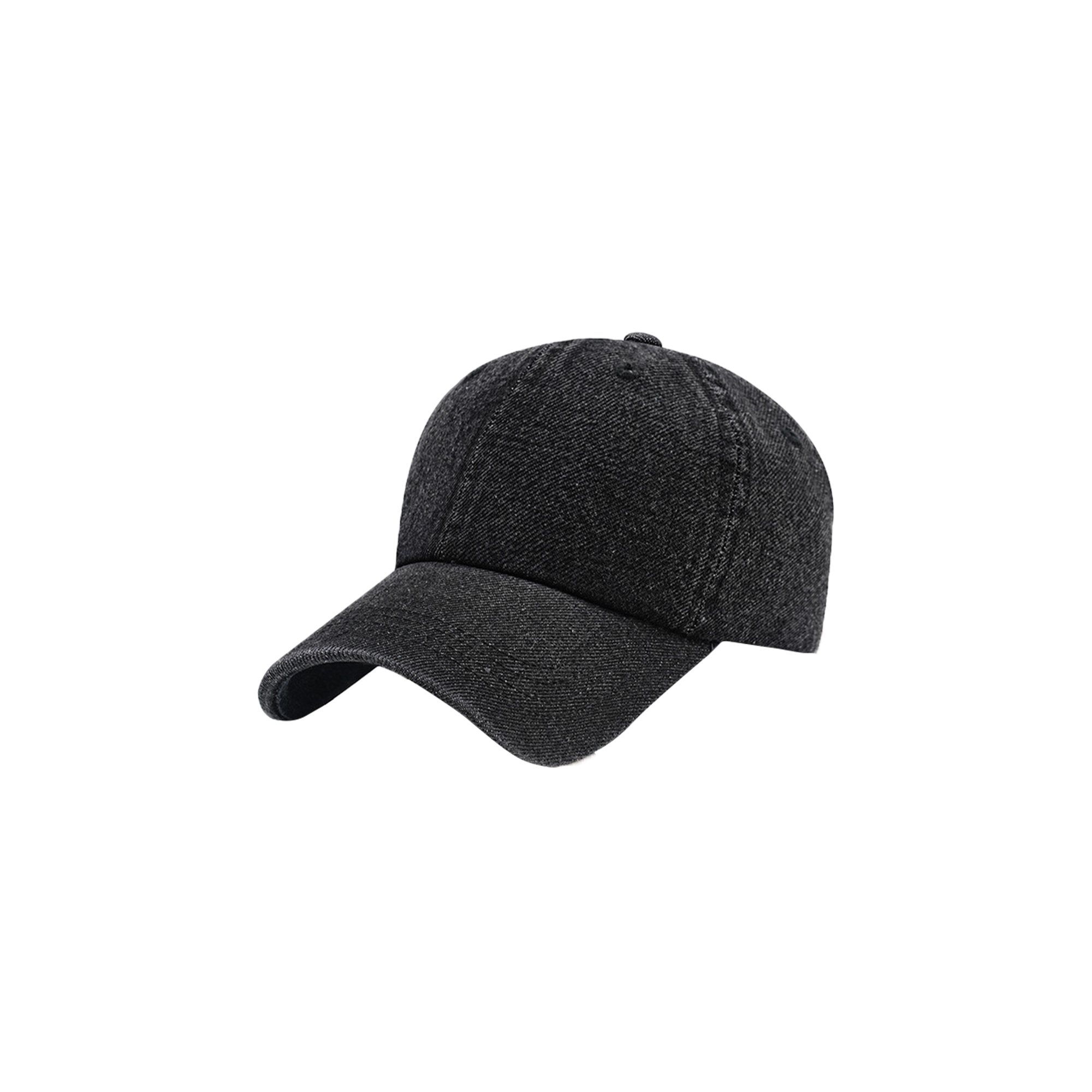 6 Panel Denim Baseball Cap - Image 2