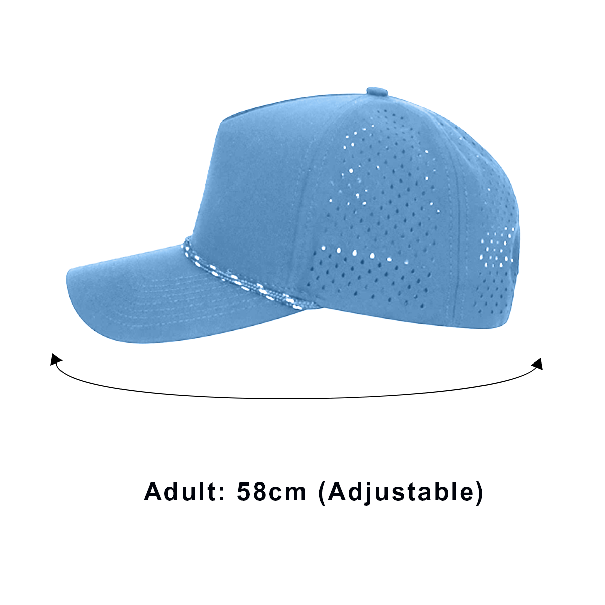 5 Panel Mesh Back Performance Rope Cap - Image 12
