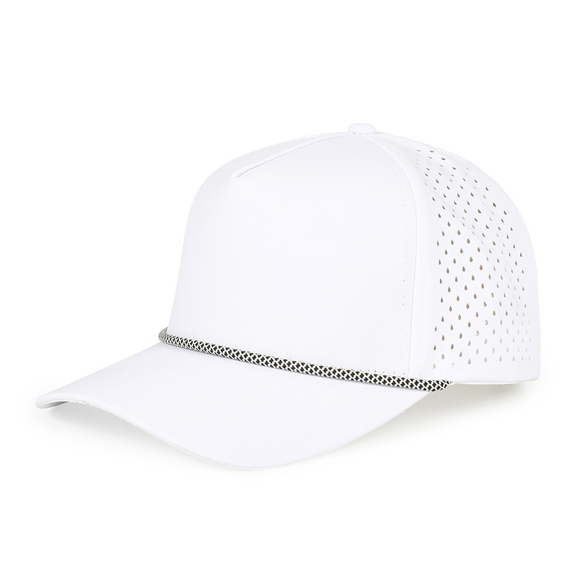 5 Panel Mesh Back Performance Rope Cap - Image 3