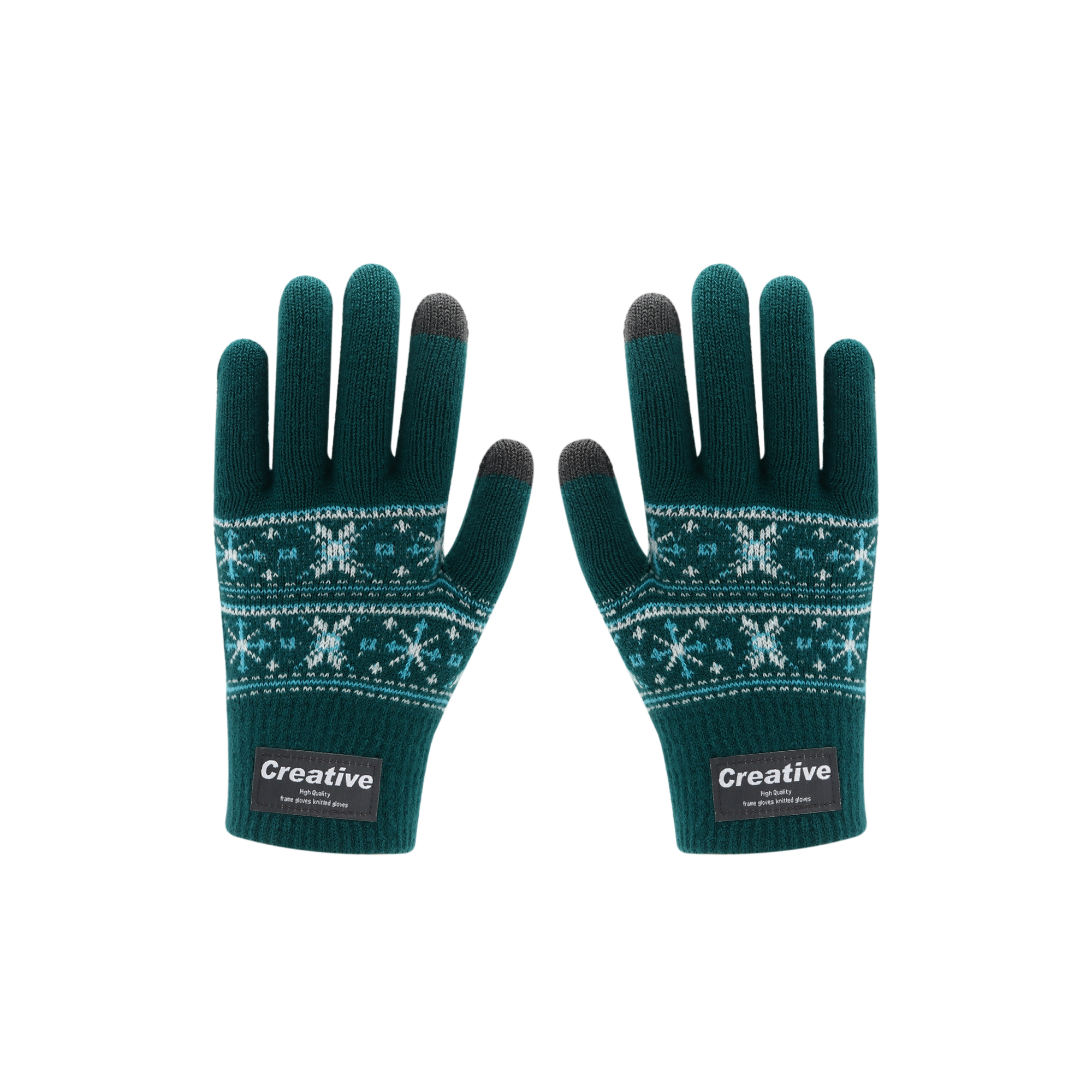 Kids Jacquard Gloves