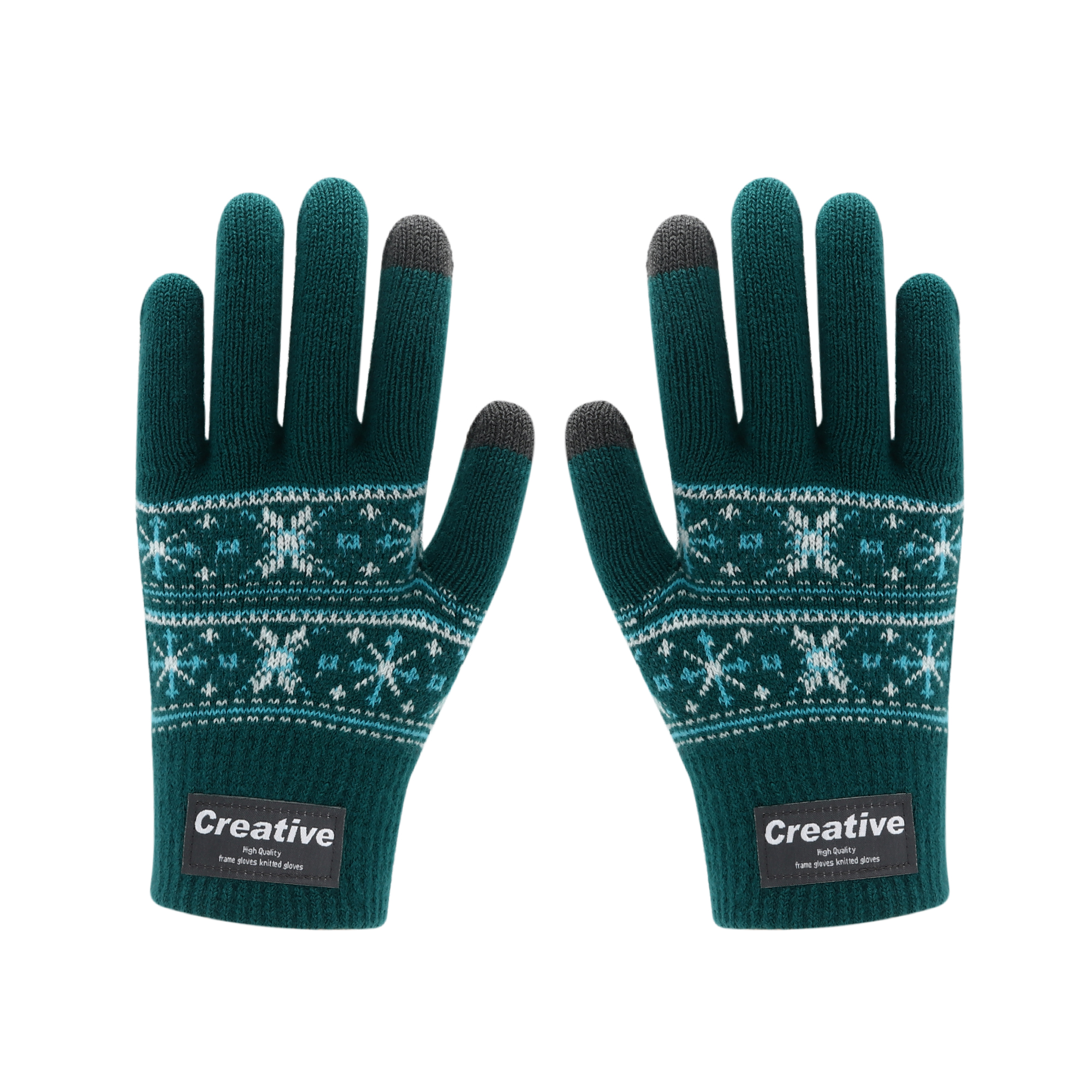 Adults Jacquard Gloves