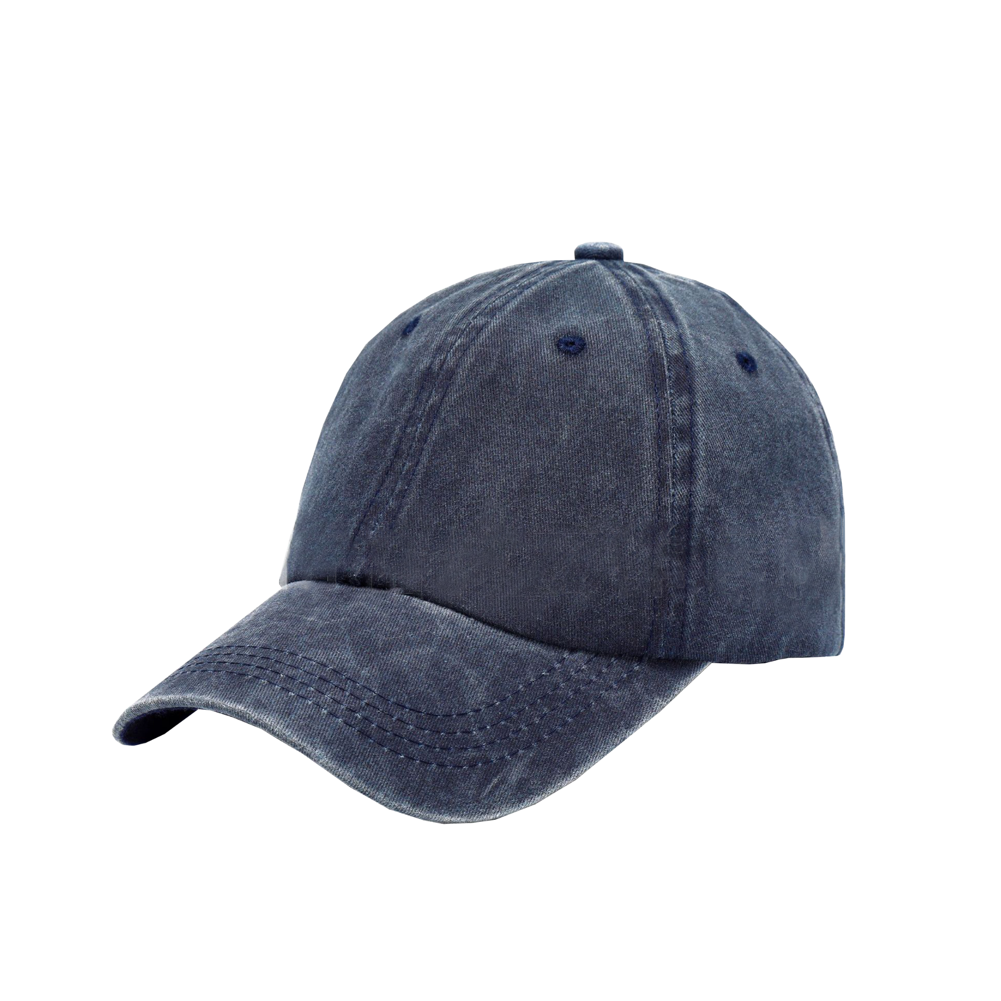 6 Panel Vintage Washed Baseball Cap - Image 11