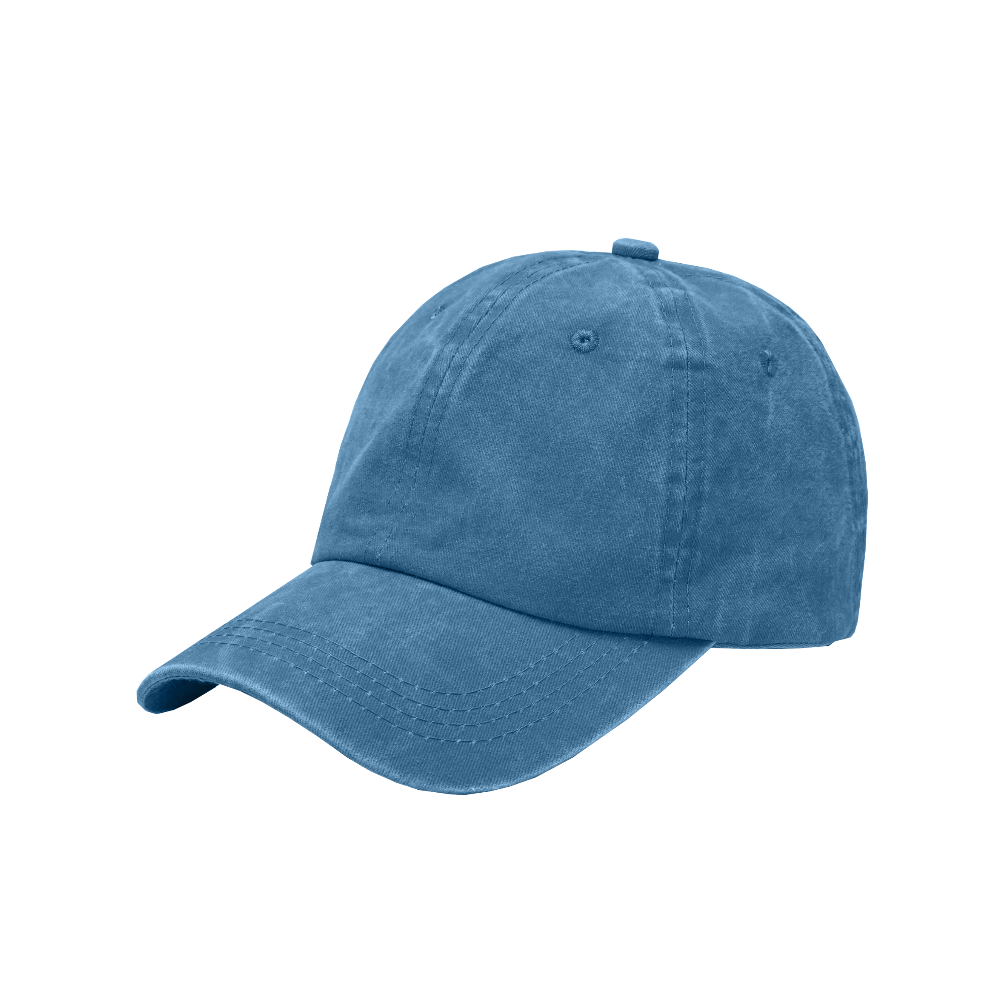 6 Panel Vintage Washed Baseball Cap - Image 2