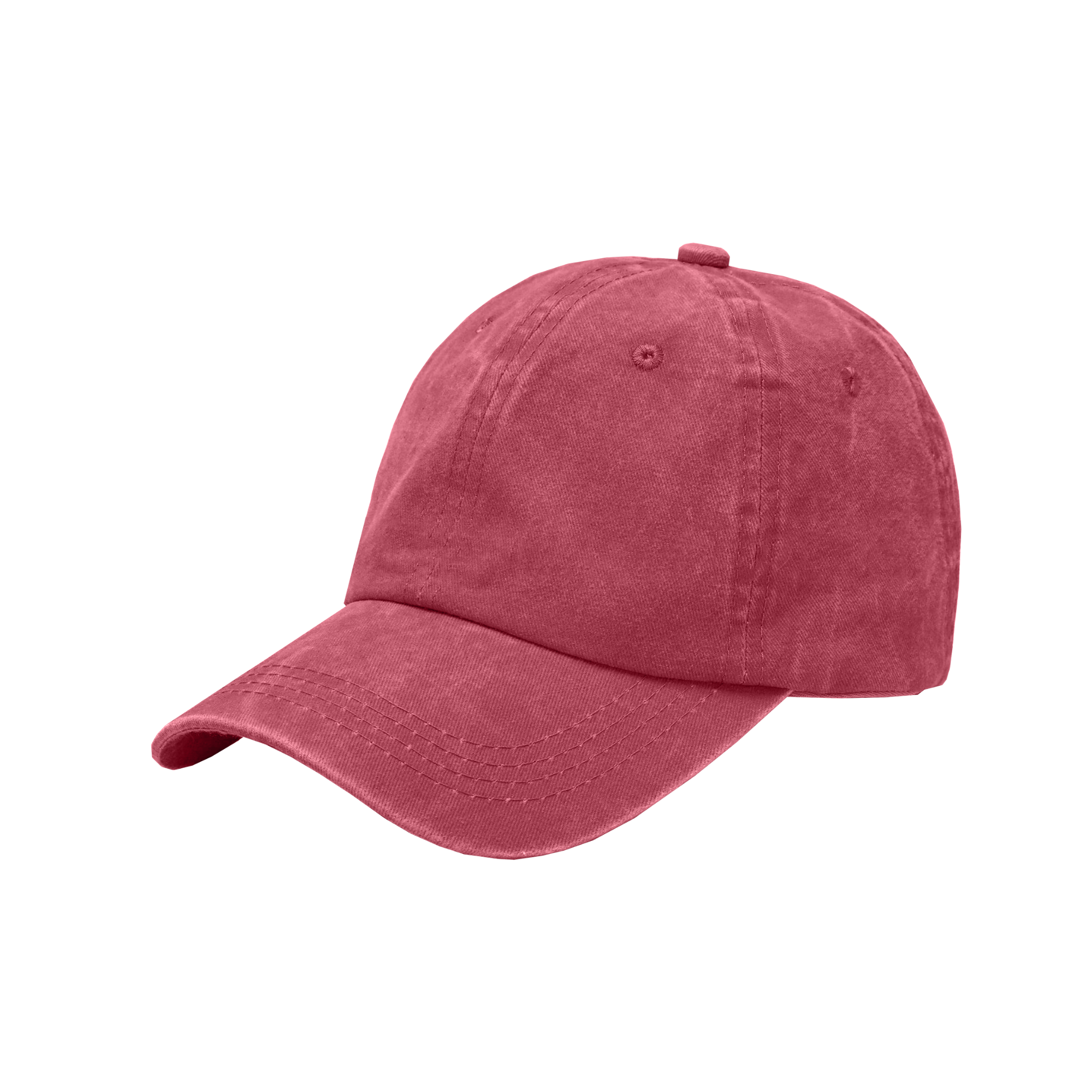 6 Panel Vintage Washed Baseball Cap - Image 3