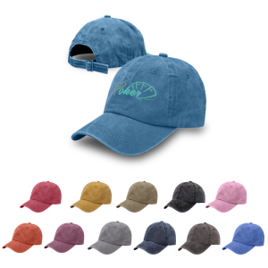 6 Panel Vintage Washed Baseball Cap
