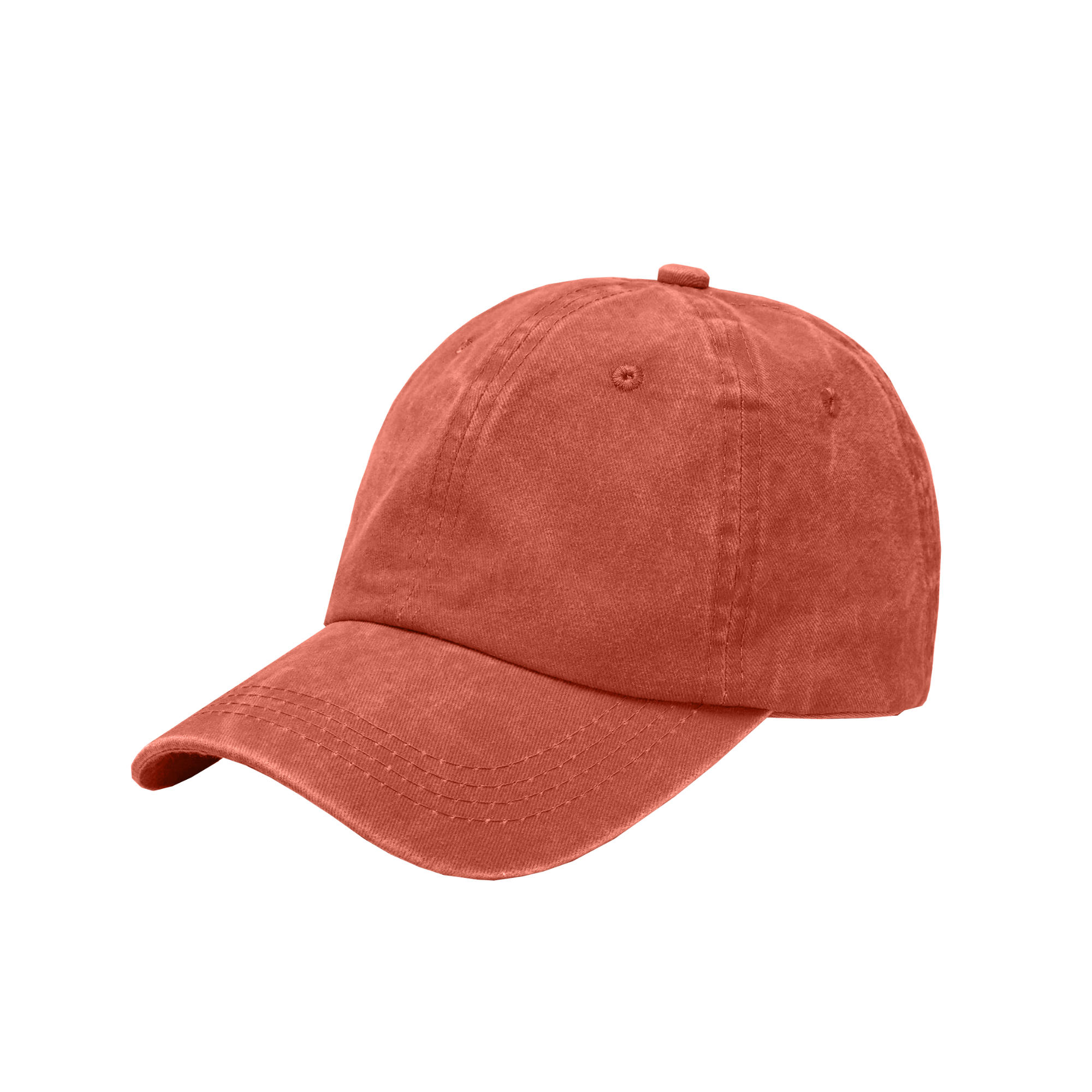 6 Panel Vintage Washed Baseball Cap - Image 8