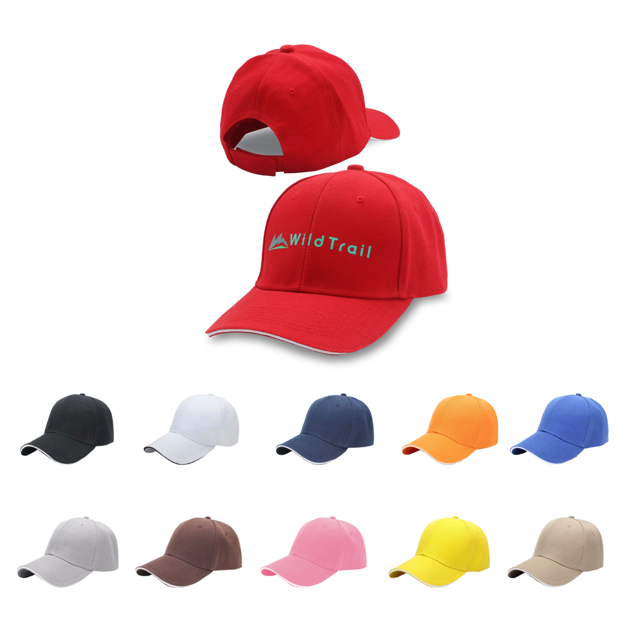Sandwich Peak Cap - 6 Panel