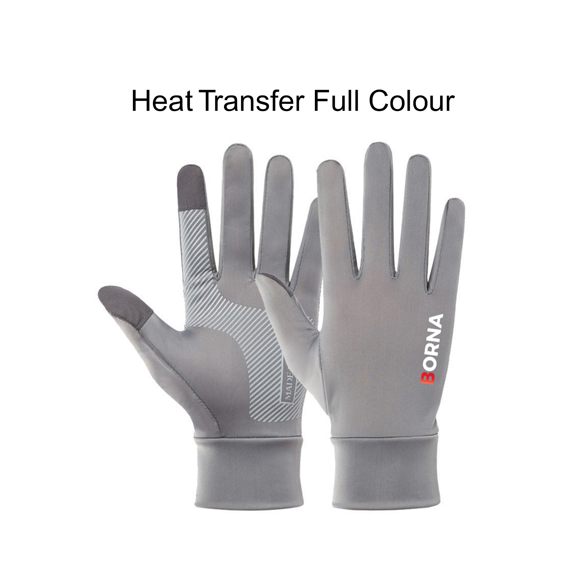 Sun Protective Touchscreen Full Finger Gloves - Image 6