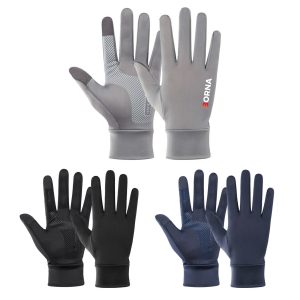 Sun Protective Touchscreen Full Finger Gloves