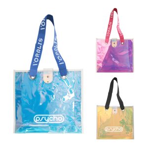Iridescent Clear Tote Bag