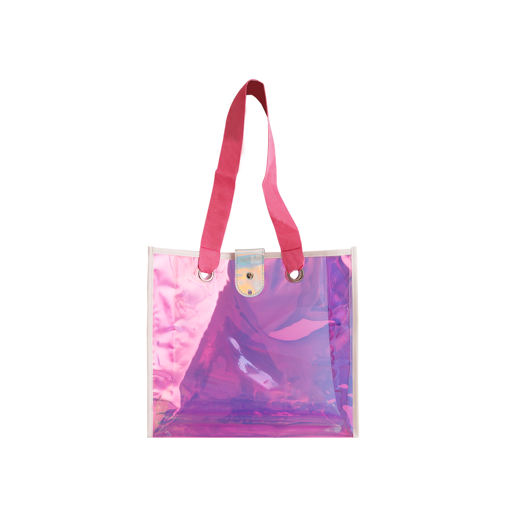 Iridescent Clear Tote Bag - Image 3