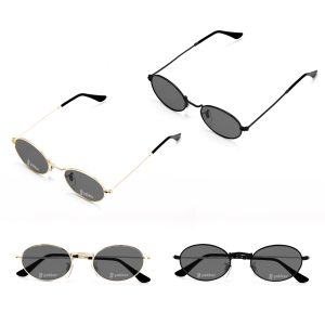 Oval Retro Sunglasses