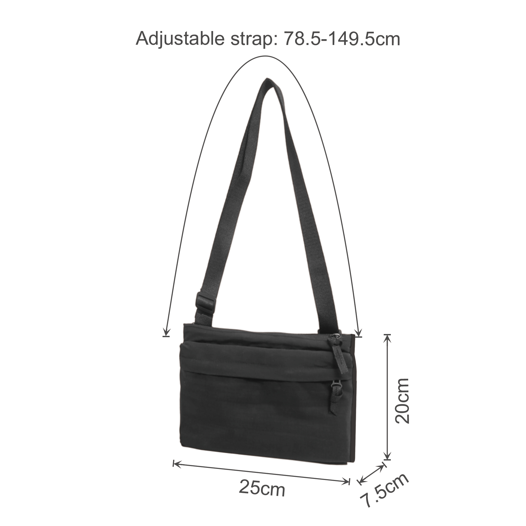 Lightweight Crossbody Bag - Image 7
