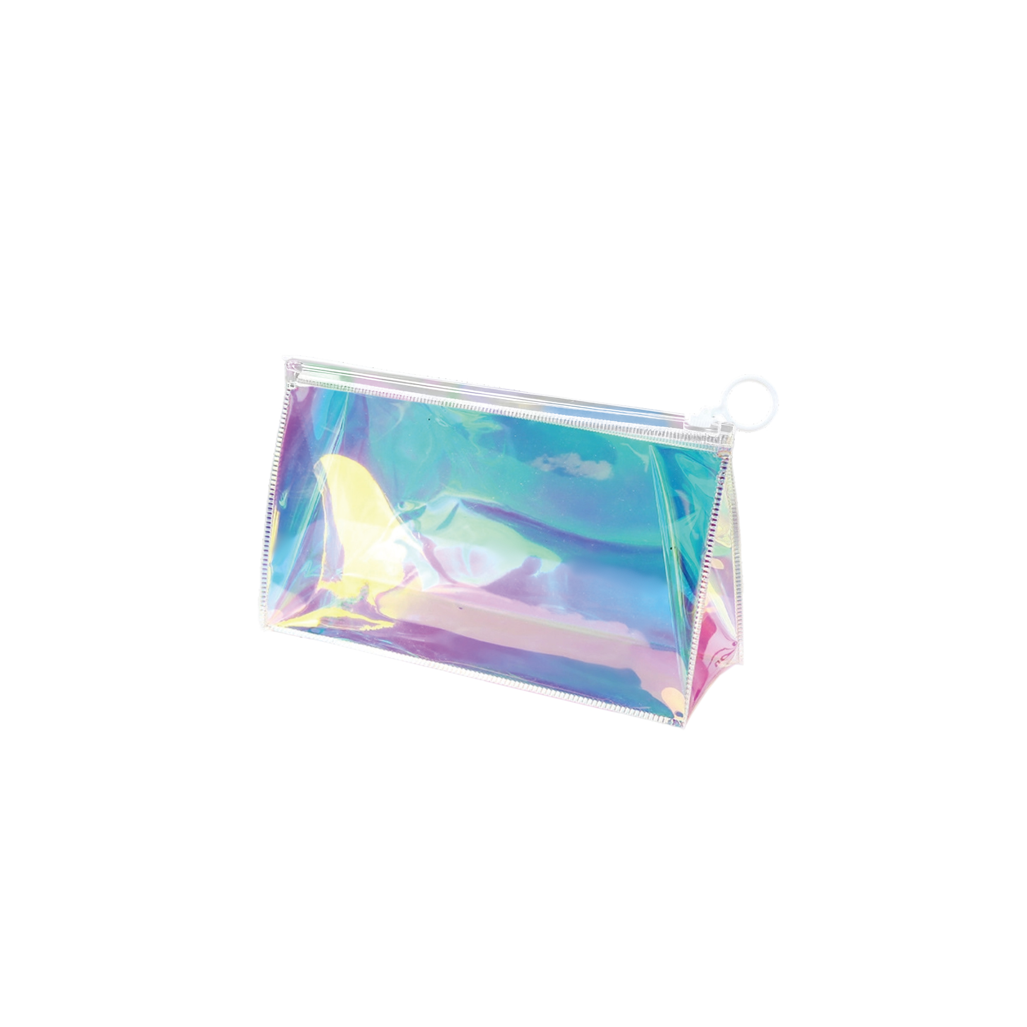 Custom Ziplock Holographic Cosmetic Bag - Image 2