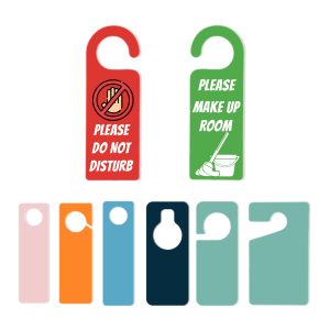 Custom Shape Acrylic Door Hanger