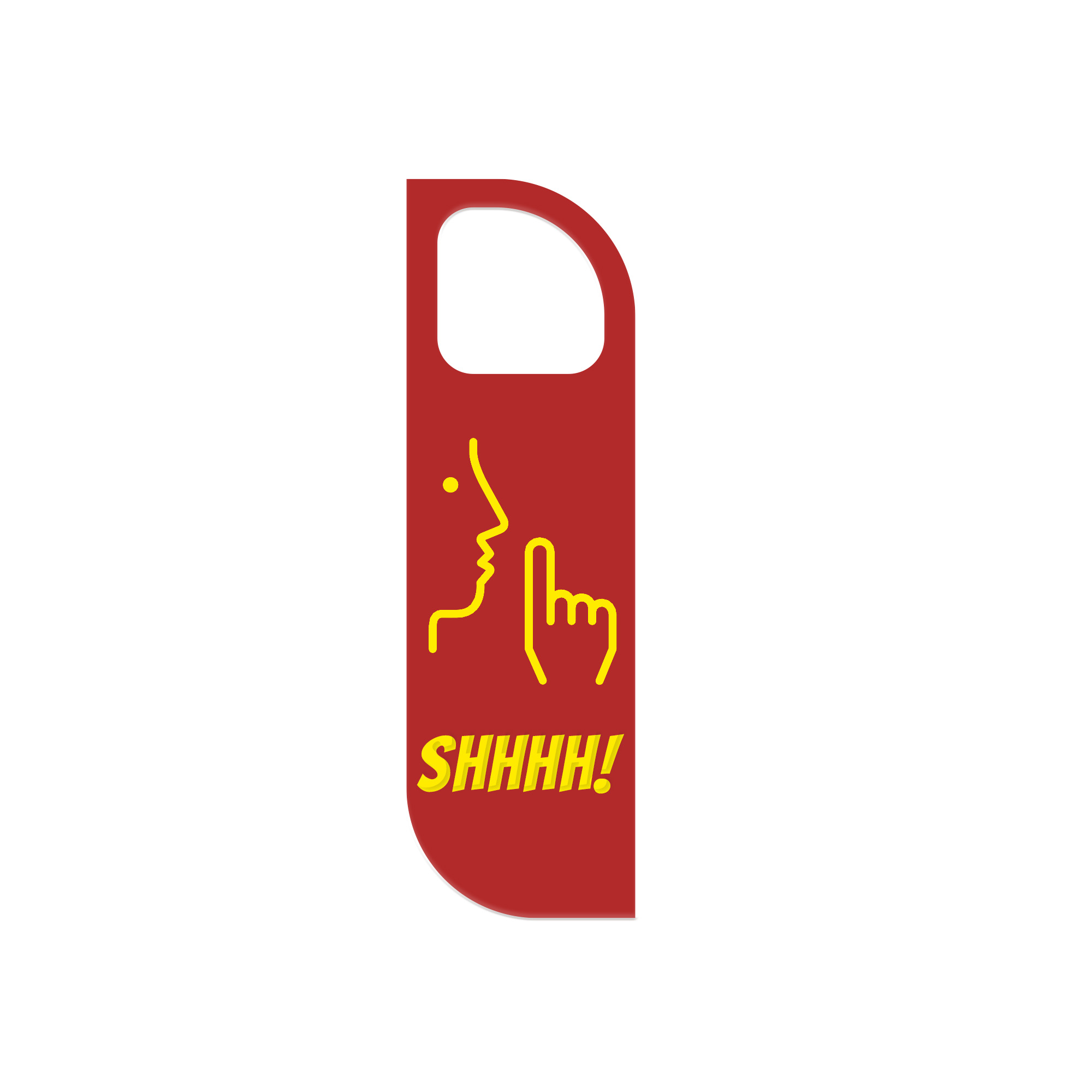 Custom Shape PVC Door Hanger - Image 2