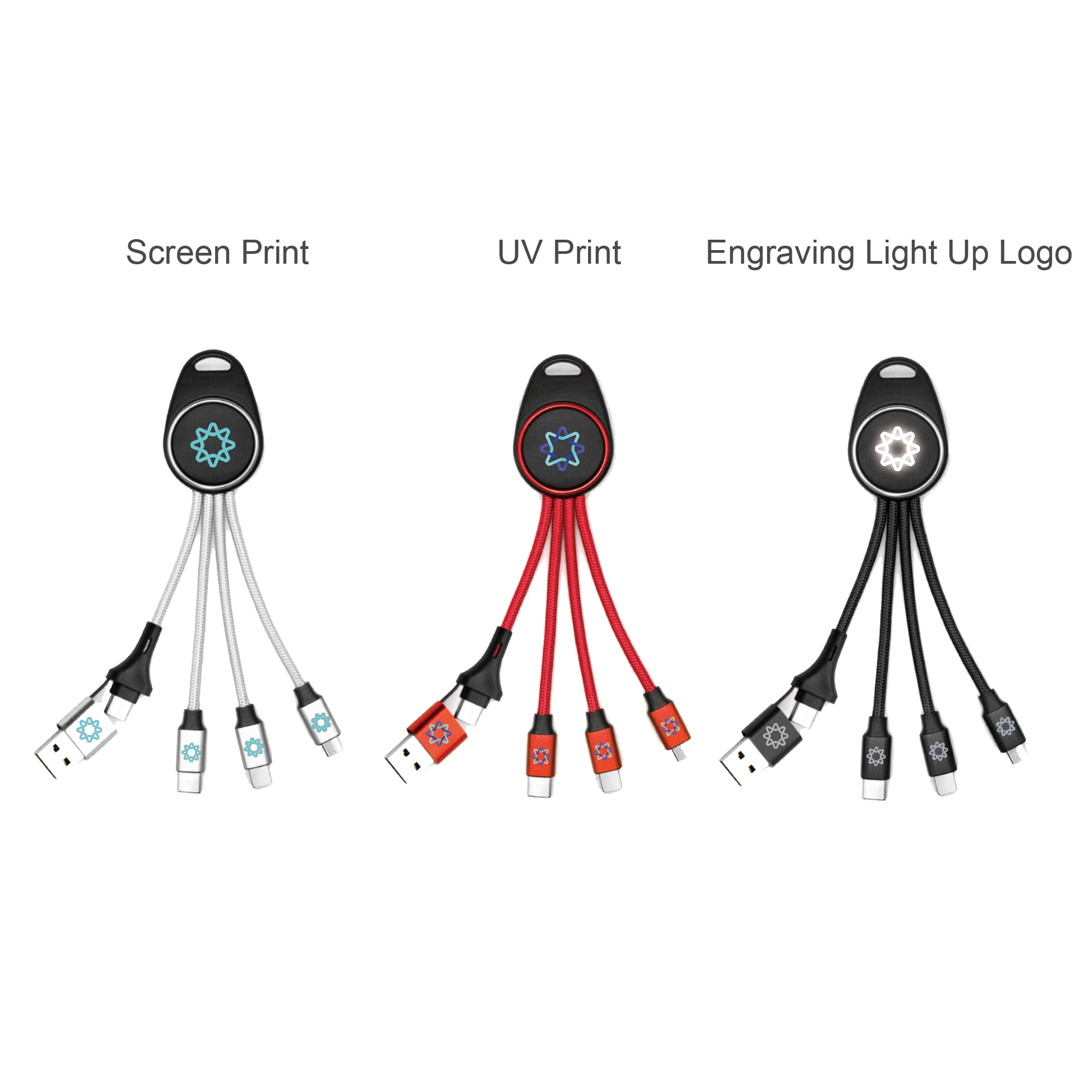 6-in-1 Light Up Charging Cable - Image 8