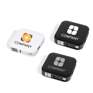 60W 4-in-1 Retractable Charging Cable with Phone Stand