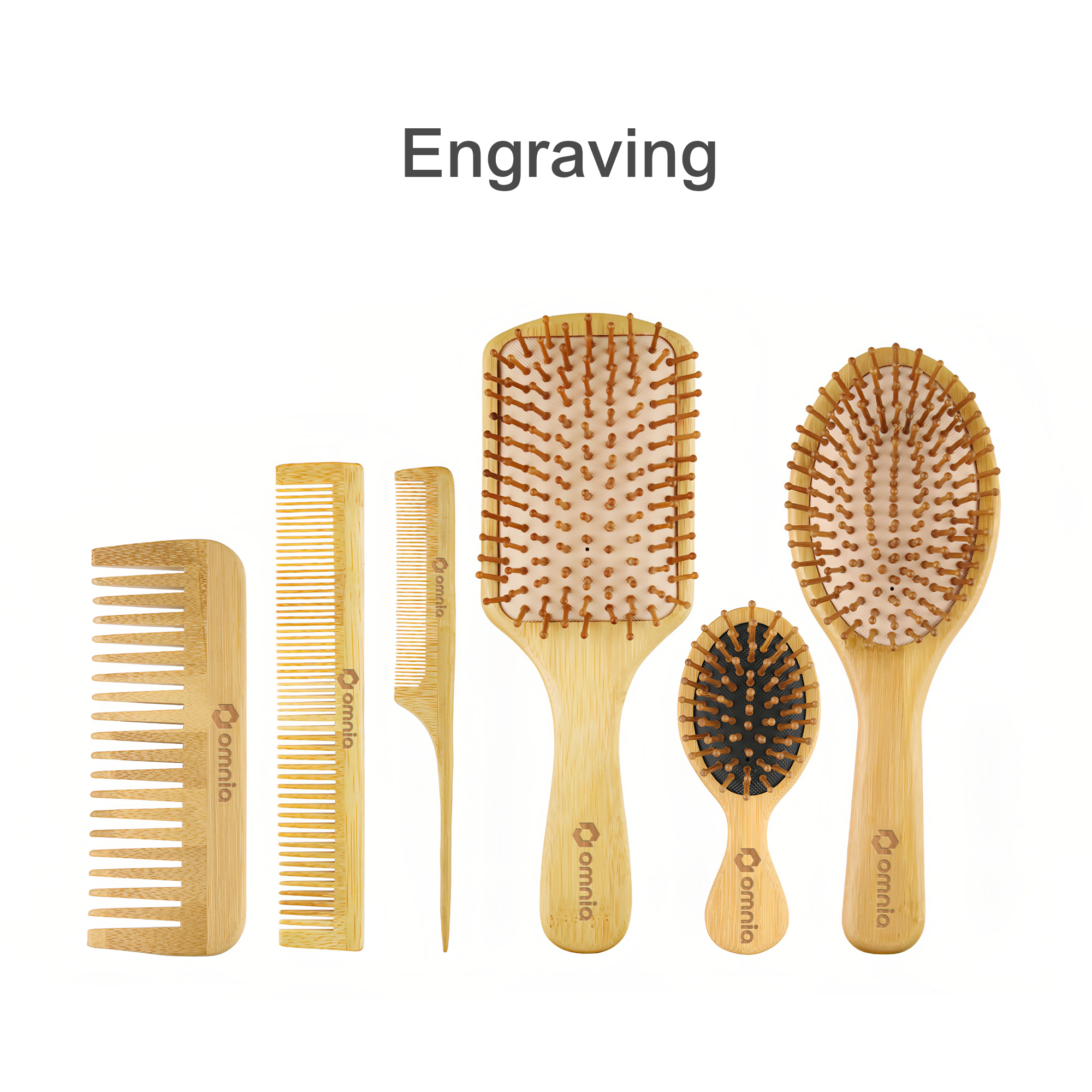 Bamboo Comb Hair Styling Tool - Image 9