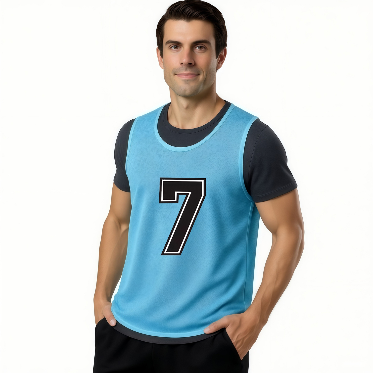 100% Polyester Micro Mesh Sublimated Training Bib