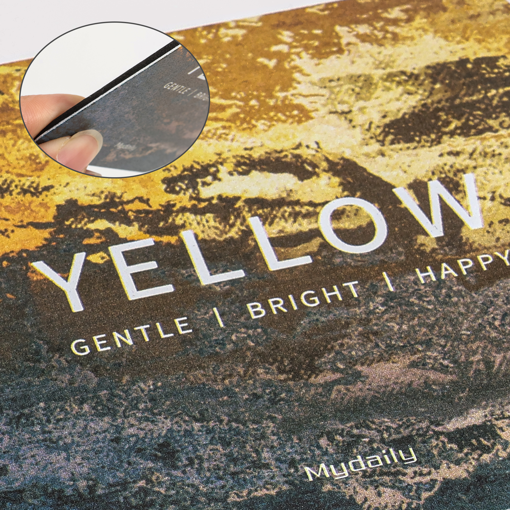 Octagonal Frosted Metal Coaster - Image 5