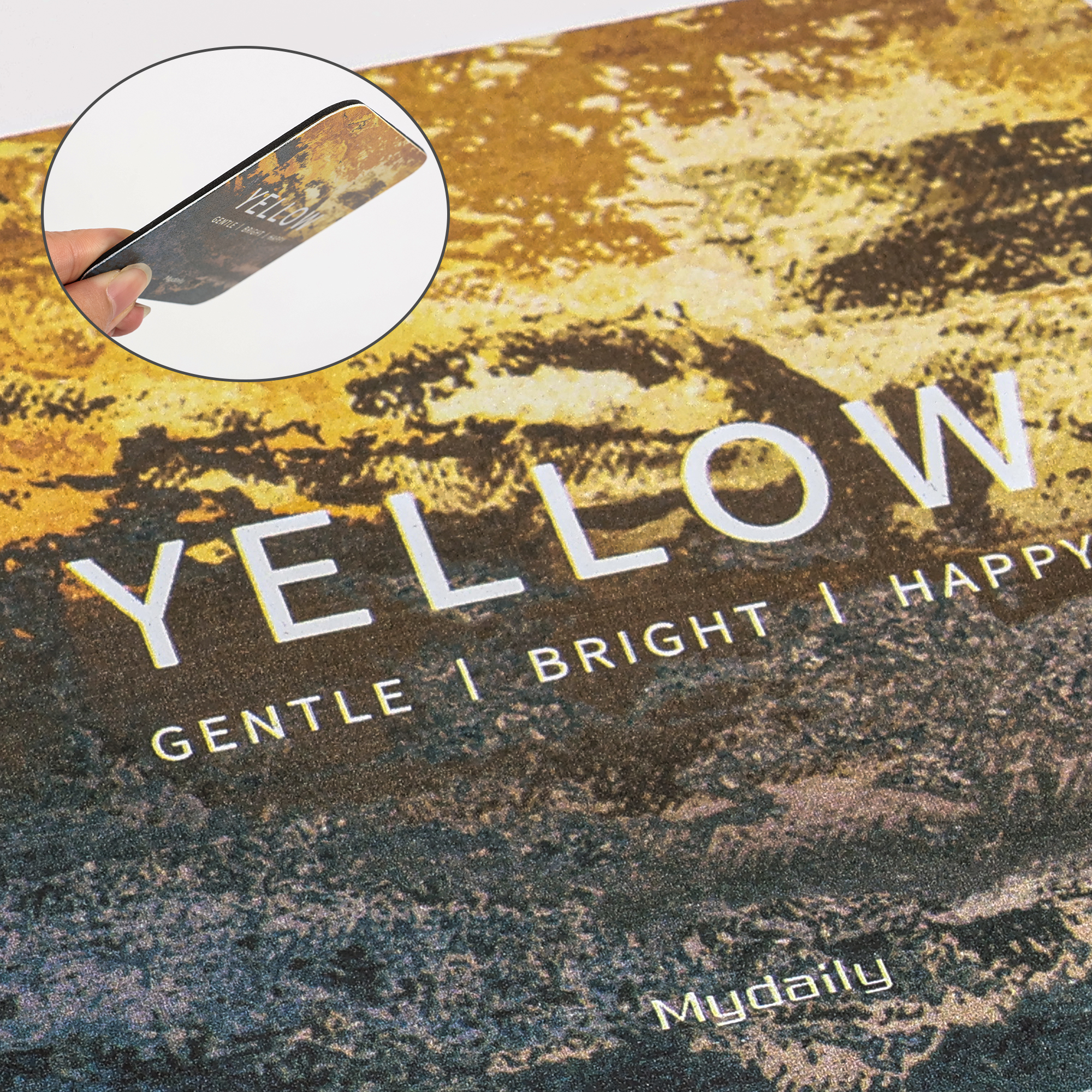 Square Frosted Metal Coaster - Image 5