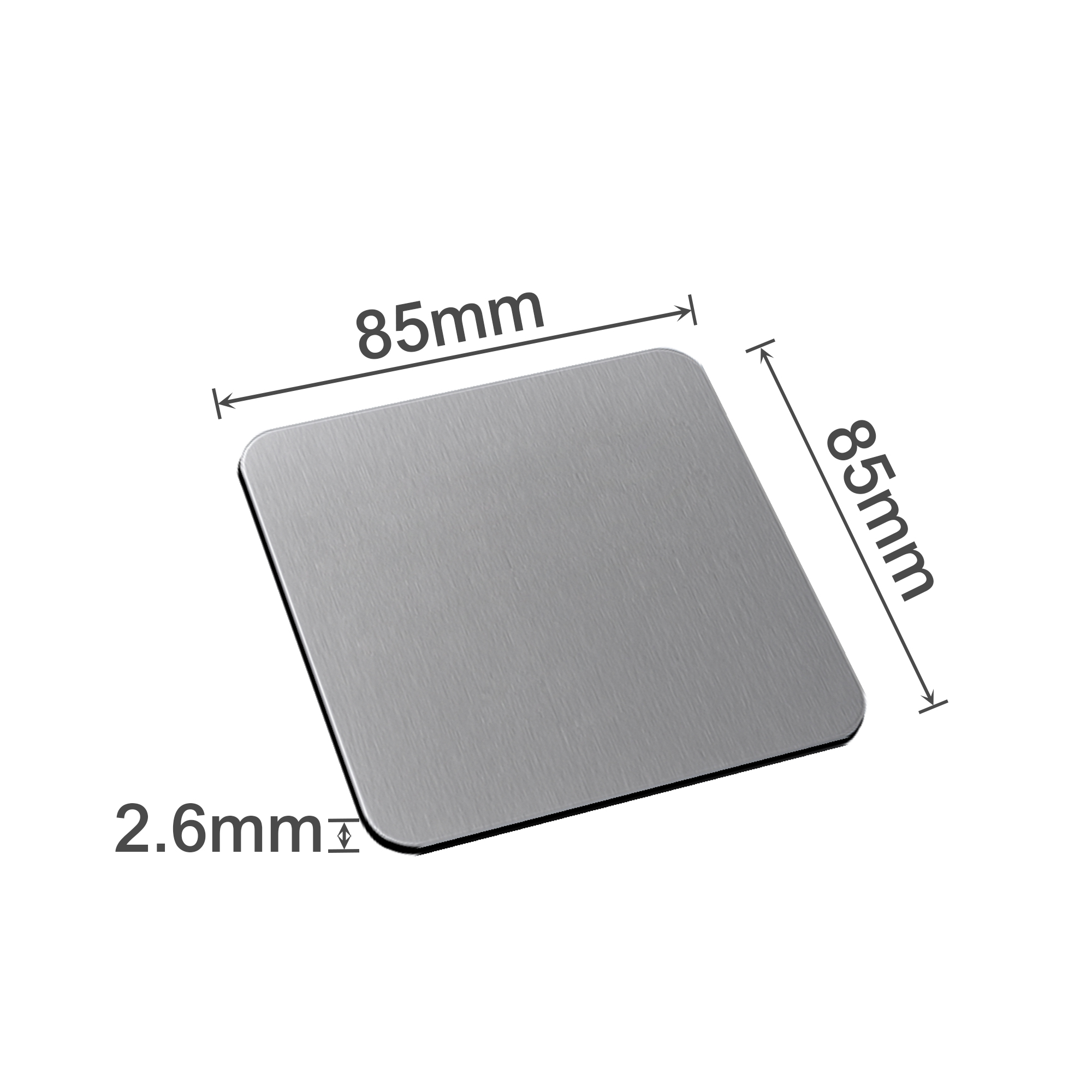 Square Metal Coaster - Image 4