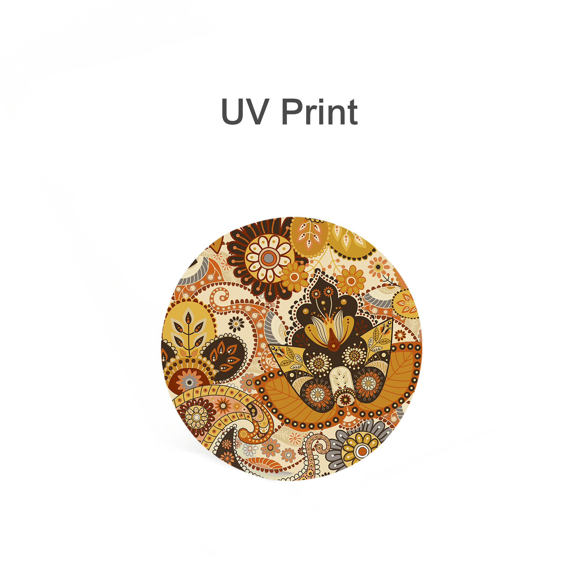 Round Ceramic Coaster - Image 4