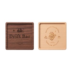 Square Wooden Coaster