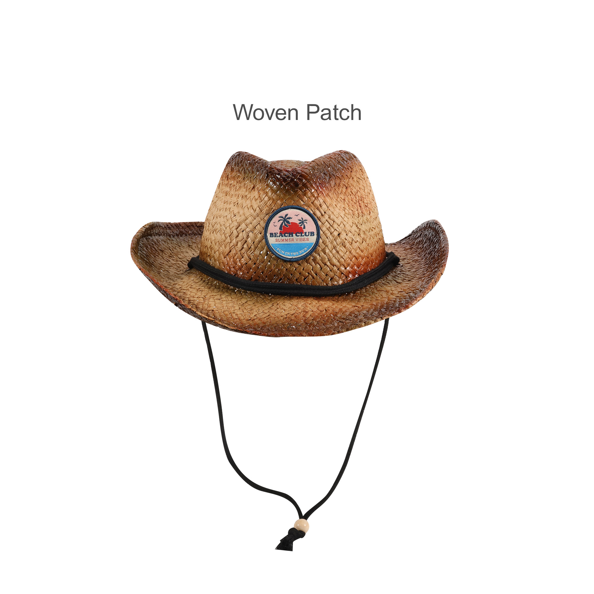 Sprayed Cowboy Straw Hats - Image 4