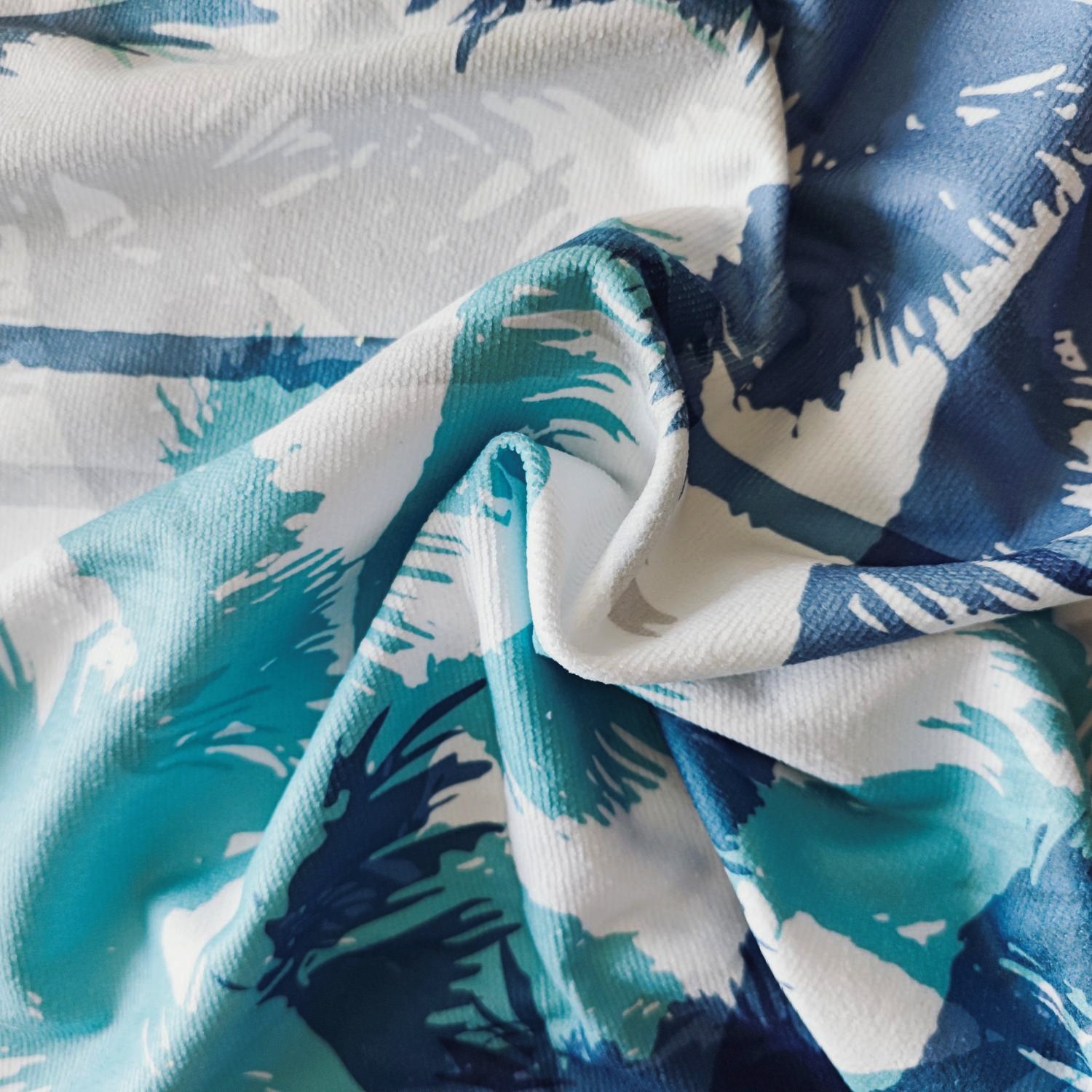 100% Microfibre Sublimation Adults Hooded Change Towel - Image 6