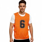 100% Polyester Micro Mesh Sublimated Training Bib With Strap