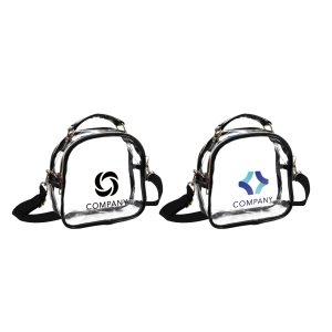 PVC Clear Waterproof Crossbody Bag