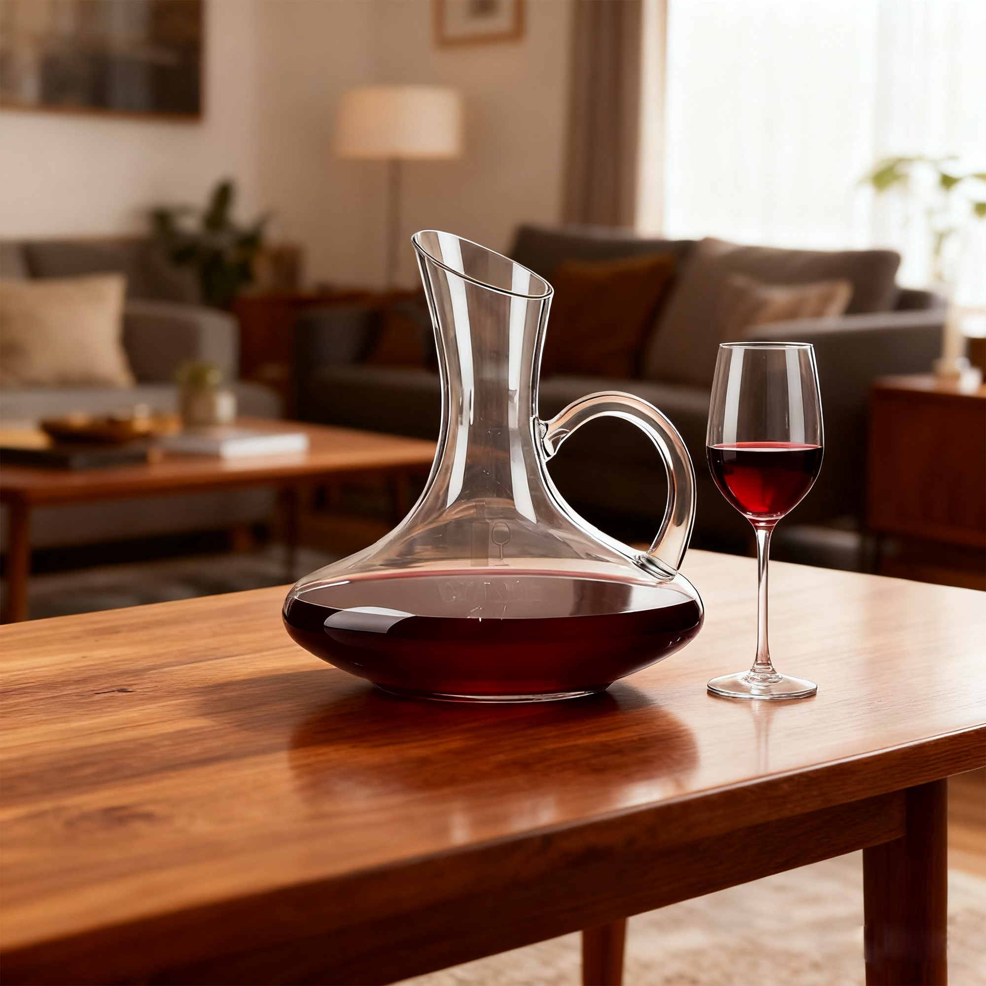 Handled Wine Decanter - Image 10