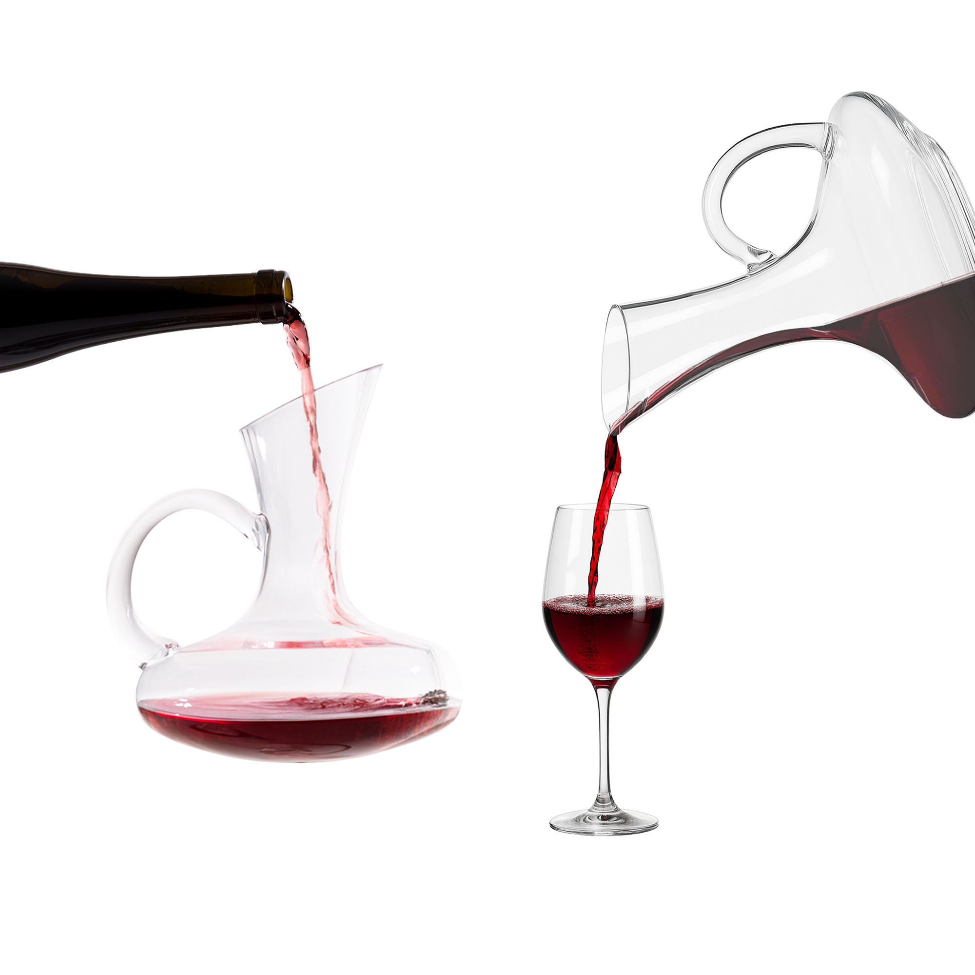 Handled Wine Decanter - Image 9