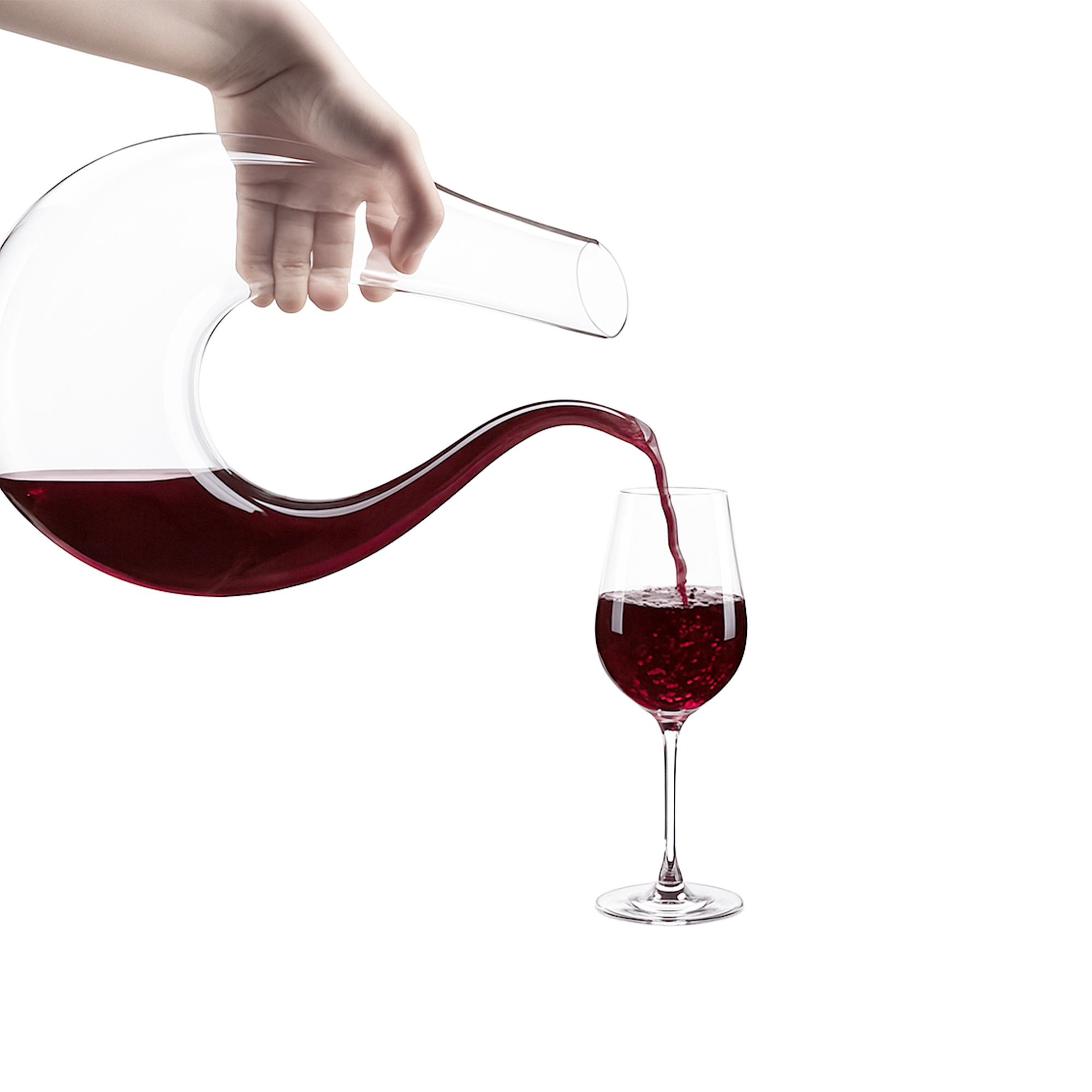 U-Shaped Wine Decanter - Image 5
