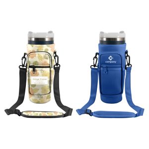 Water Bottle Carrier Bag With Phone Pocket For Stanley Cup