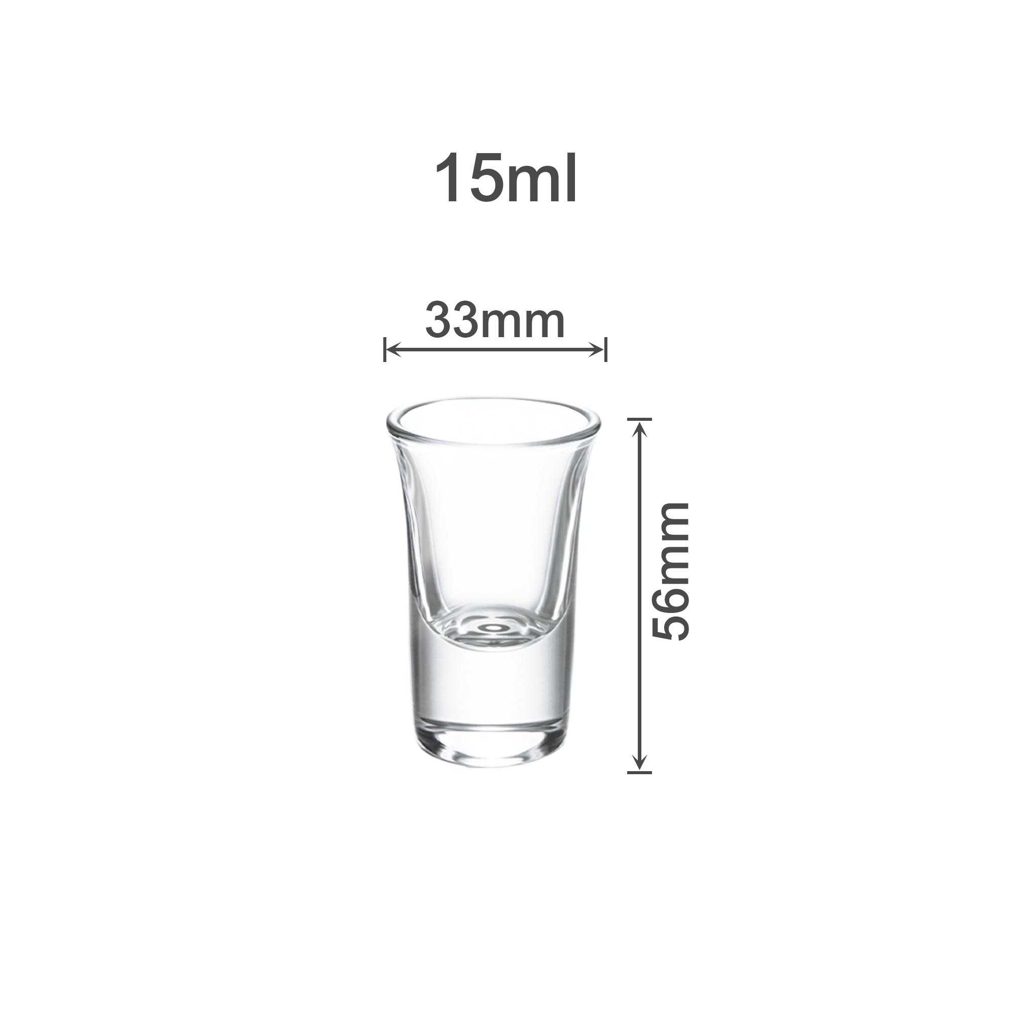 15ml Shot Glass (6 pcs) - Image 3